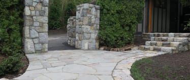 Victoria Landscaping- Stone Mason - Masonry  - Slate Path