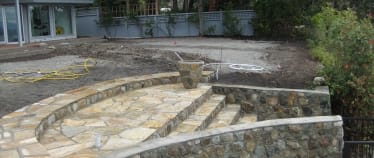 Accent Landscapes - Victoria - steps, staircase, stone wall, 