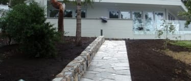 Landscaping Stonework masonry Wall